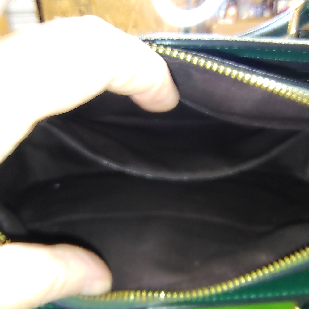 Coach Green Leather Handbag - Picture 7 of 15